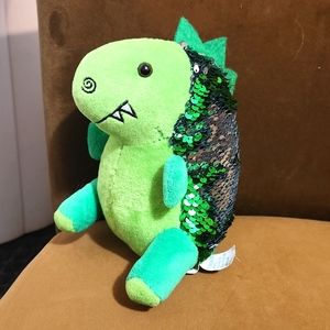 Faber-Castell Creativity for Kids Sequin Pet - 7.5" Dazzle the Dinosaur EUC